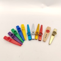 Super Kazoo Flute Loud Musical Instrument Set-Customized Color & Size Educational for Adults & Kids