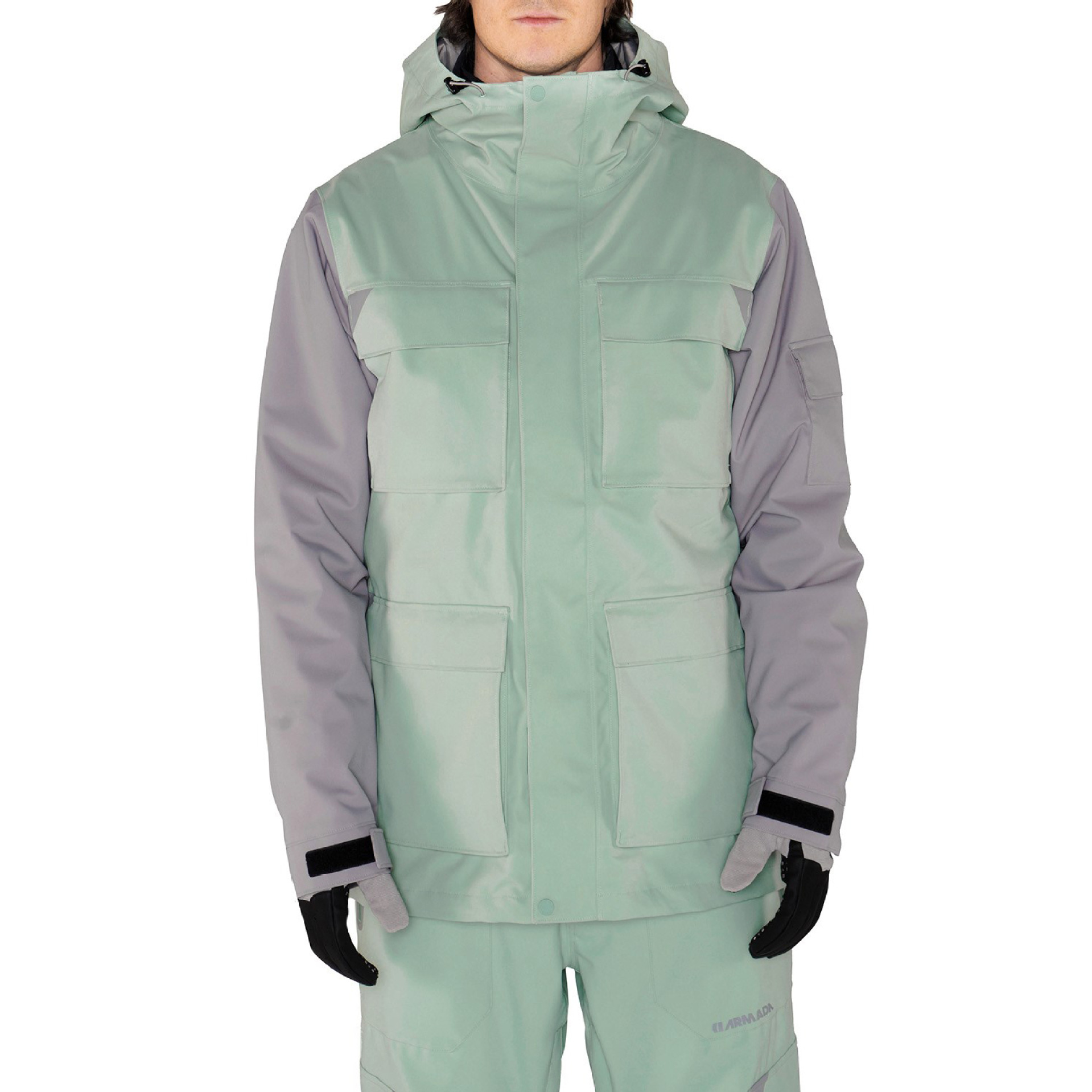 08-vestes personnalisées de sports de ski en plein air