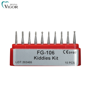 ערכת תרגילי יהלום bur במהירות גבוהה שיניים ערכת ליטוש עבור ליטוש שיניים - Product Image 4