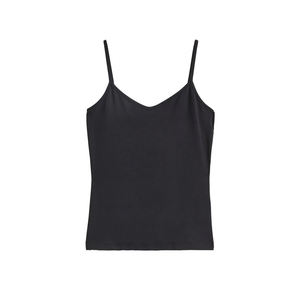 Top Camisero con Encaje y Lazo Delicado para Mujer, Silueta sin Mangas, Ligero con Relleno en el Pecho para Comodidad Diaria - Product Image 1