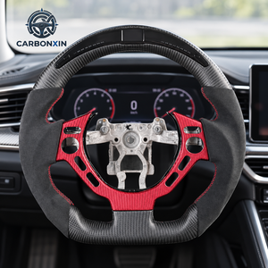 Volante de Fibra de Carbono Forjado para Nissan 370z 350z Nismo Maxima Juke con Palancas de Cambio, Infiniti G37 QX70 Q60 - Product Image 4