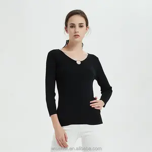 High Quality Women's Girls Knitted Clothing Sweaters Pullover Shirts Knitwear For Women Ropa De Mujer