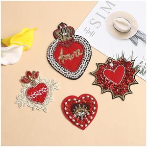 Vá may hạt cá nhân long lanh sẵn sàng thực hiện Goth ngọt ngào Mũ mùa thu các bản vá lỗi độc đáo cờ thiết kế tùy chỉnh các bản vá lỗi cổ điển - Product Image 3