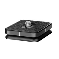 Adaptateur de montage de caméra QR de trépied de plaque à dégagement rapide de griffe, Kit de configuration rapide avec vis de 1/4 ''pour Canon/Sony/Nikon