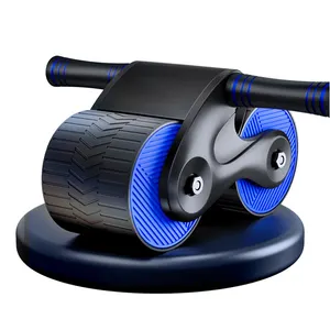 Ab轮滚轮核心力量训练腹部滚轮Ab核心锻炼设备家庭健身房