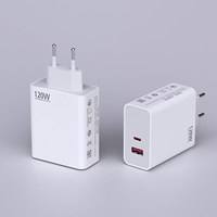 Pour chargeur Xiaomi 120W Turbo Fast Charge 120W Prise EU Double USB Type C Adaptateur pour Redmi Note 16 15 14 13 12 Pro