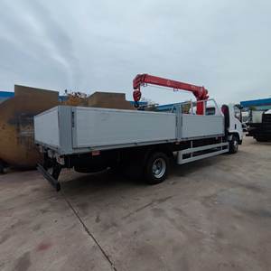 Isuzu 4*2 serbaguna Zoomlion kompatibel 5Ton Truck-mount Crane digunakan Beari Cina pompa hidrolik derek digerakkan mesin derek - Product Image 3