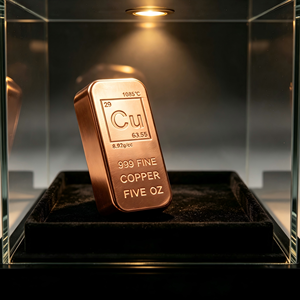 5 Ounce <b>Copper</b> Bullion Bar <b>Coin</b> Buffalo Plate <b>Coin</b> <b>Copper</b> Bar Custom Processing <b>Copper</b> Bullion bar - Product Image 3