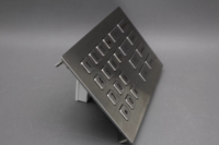 Keyboard Numerik Industri Tahan Air dan Debu, Multifungsi, Berbahan Logam Stainless Steel, Pemasangan Tersembunyi, Tugas Berat