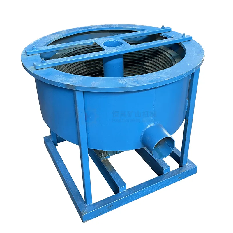 Small Scale Fine Gold Recovery Machine Blue Bowl Concentrator Gold Centrifugal Mining Equipment