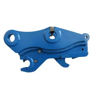 Excavator quick coupler Wider pin spread to fit a greater range of buckets which has enlarged the use