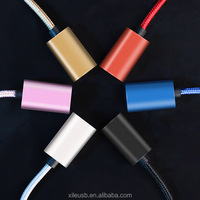 Cable Adaptador USB 2.0 OTG Colorido, Económico, de Tipo A Hembra a Tipo C Macho, Carga Rápida de 3A para Computadora e Impresora