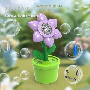 Syh95 Rose Flower Máy Bong Bóng Với Đèn Cho Trẻ Em Tự Động Pháo Hoa Bong Bóng Nhà Sản Xuất Bong Bóng Đồ Chơi Cho Đám Cưới Bên - Product Image 4