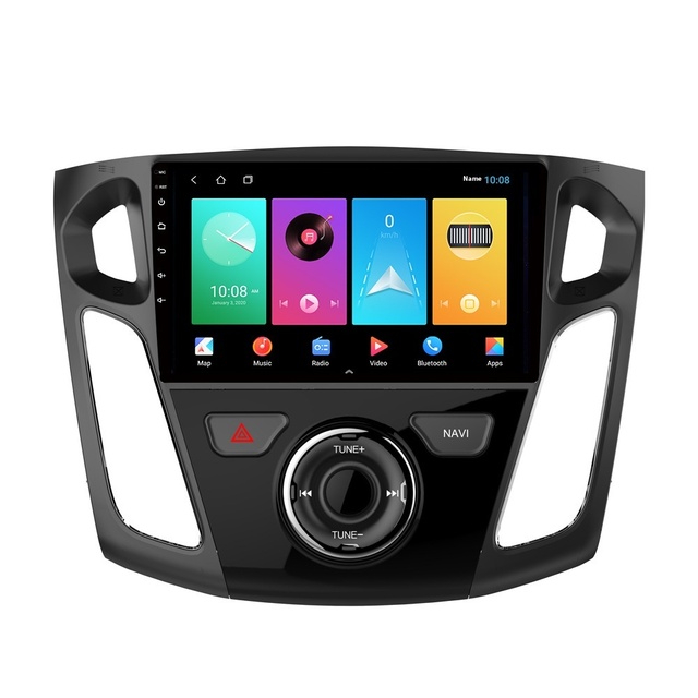All-in-One Android 13 Navigation System 9'' Touch Screen Built-in WiFi GPS TV for Carplay Mirror Link RGB Compatible Ford