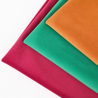 Tissu extensible mat ultra doux en velours de fruits biologiques écologiques pour vêtements d'intérieur douillets et confortables pour femmes, enfants et filles, et rideaux