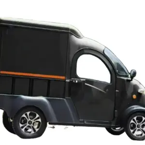 Chinesische4ホイール40km/h elektrische auto 3-sitzer elektroauto city電気自動車密閉型モビリティスクーター