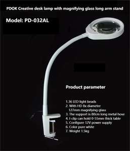 Boshile Multi-fonction <span class=keywords><strong>Clip</strong></span> Loupe OEM USB Power Table Loupe Lunettes avec Lumière Led 10x 3X <span class=keywords><strong>5X</strong></span> 8 10x 10x/20x36 Led - Product Image 5