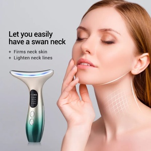Neck Face Beauty Device Anti-Wrinkle Anti-Aging Electric Neck <b>Massager</b> Electric Massage Device - Product Image 4