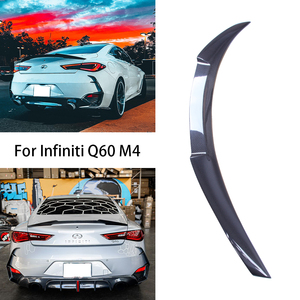 สปอยเลอร์หลังคาร์บอนไฟเบอร์ทรง M4 สำหรับ Q60 Q60S Coupe ปี 2013-2023 - Product Image 2