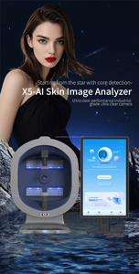 Новейшая система анализа кожи лица: портативный анализатор кожи с ИИ, 3D-сканер для ухода за кожей лица и волосами, домашний тестер-сканер для красоты - Product Image 5