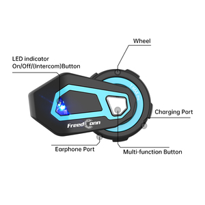Casque de moto avec interphone <span class=keywords><strong>TMAX</strong></span> PRO 1200M pour partage de musique en groupe 5.1, étanche - Product Image 1
