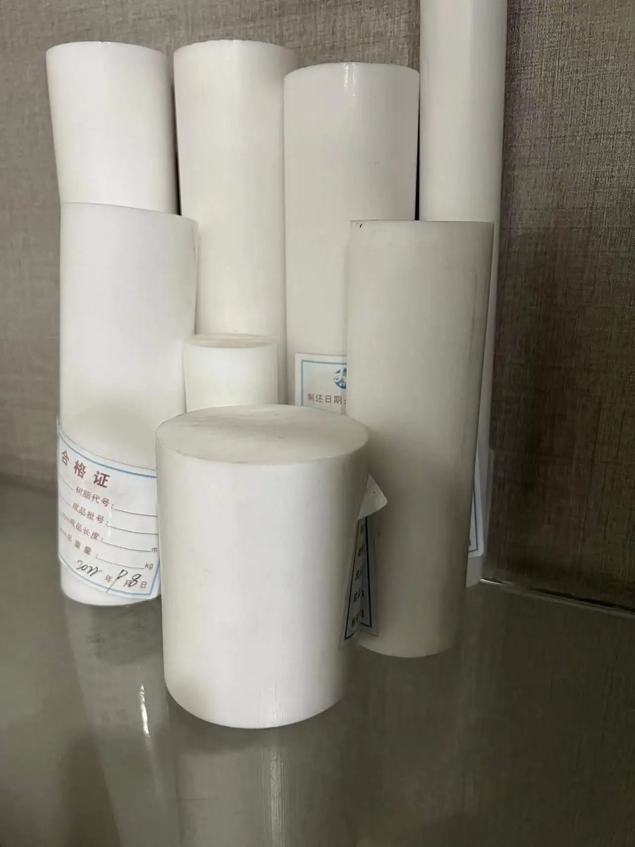 하이 퀄리티 압출 2mm 3mm 250mm 플라스틱 abs ptfe hdpe 나일론 66 봉 폼 플라스틱 막대