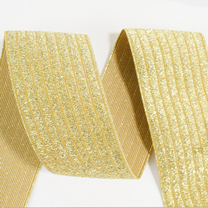 Haute élasticité 25mm 35mm 45mm de large en stock Bande <span class=keywords><strong>élastique</strong></span> au crochet tissée douce pour ceinture et sangle de ceinture - Product Image 6