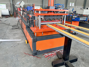 เครื่องขึ้นรูปเหล็กแผ่นสำหรับชั้นวางของแบบ Wadley พร้อมเครื่องขึ้นรูปคานและเครื่องทำเสาชั้นวางสำหรับเสาชั้นวางในคลังสินค้า - Product Image 5