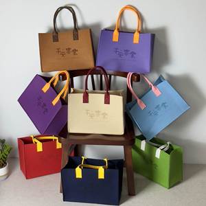 Sac fourre-tout en feutre avec design polyvalent, personnalisation du logo, petites commandes pour les marchés européen et américain - Product Image 6
