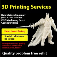 Service d'impression 3D pour les nouveaux produits R & D Modèles d'exposition personnalisés Modèles de moteur Prototypes Graduation Designs Coloration résine métallique