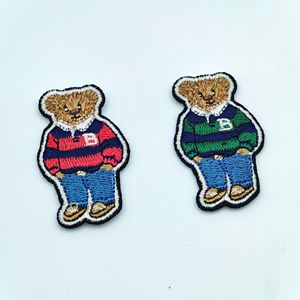 库存卡通动物刺绣服装补丁3D自粘熊刺绣补丁铁背包服装 - Product Image 2