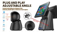 HENEX HC-6052 USB Handfree Desktop Scanner CCD 1D 2D QR Code Omnidirectional 1D 2D Pembaca Barcode Otomotif Bersertifikasi ROHS