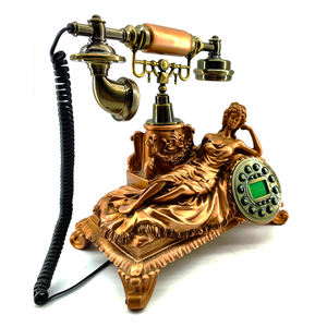 sale antique decorative wired rotary dial old style telephone