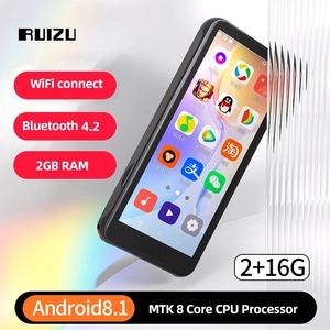 RUIZU Z80 Android <strong>WiFi</strong> MP4 MP3 Music <strong>Player</strong> <strong>With</strong> BT Full Touch Screen 16GB HiFi Android 8.1 MP3 <strong>Player</strong>. Product Parameters - Product Image 3