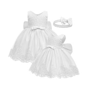 Prinzessinnenkleid für Babys und Neugeborene, Blumenmädchen-Kleid für Hochzeit, Party, Geburtstag mit Tutu und Schleife - Product Image 3
