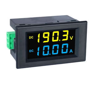 Medidor de corriente de voltaje, amperímetro, voltímetro, CC <span class=keywords><strong>0</strong></span>-600V, LCD Digital, 10A, 20A, 100A, 200A - Product Image 1