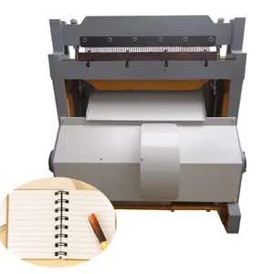 Máquina de perfuração manual de papel para perfuração e vinco de calendário