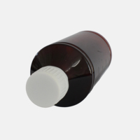 Flacon de liquide oral en PET de 250ml avec bouchon à vis et pompe-certifié GMP pour sirop de jus de médecine inviolable
