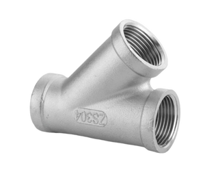 DN6/DN8/DN15/DN25 nam + Nam + Nữ ren 3 cách TEE t Ống lắp 1/4 "1/2" 3/4 "1" 1 "1-1/4" BSP ren 304 thép không gỉ - Product Image 5