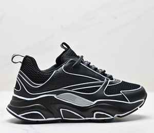 शीर्ष लक्जरी डिजाइनर बी 22 स्नीकर पुरुषों के असली चमड़े के खेल जूते पुरुषों बी 22 पहनने-प्रतिरोधी गैर-पर्ची बास्केटबॉल जूते - Product Image 1