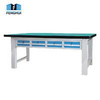Table d'atelier en acier au carbone de banc de travail industriel robuste Fenghui à vendre