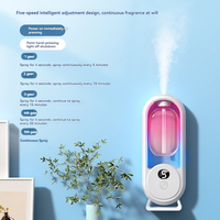 Diffuseur d'arômes automatique moderne et sûr avec commande tactile, vaporisateur d'air frais portable pour la maison et le bureau