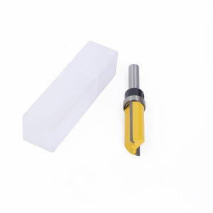 LAVIE Mèche à <span class=keywords><strong>queue</strong></span> affleurante <span class=keywords><strong>de</strong></span> 8mm avec mèches <span class=keywords><strong>de</strong></span> routeur à roulement <span class=keywords><strong>Fraise</strong></span> à bois - Product Image 5