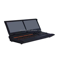 Controlador de Iluminación DMX MA2, Consola Portátil para Atenuación de Luces de Escenario, Completa con Estuche Protector de Transporte, Compatible con Conciertos y Eventos