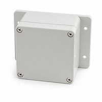 Boîtier de jonction électrique MIBO IP65 ABS blanc compact en plastique 64mm 58mm 35mm pour projet d'instrument électronique