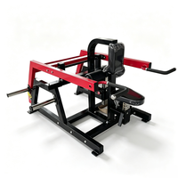 Machine à Squat Commercial Robuste pour Entraînement des Jambes en Salle de Sport – Presse à Jambes pour Musculation des Quadriceps et des Fessiers