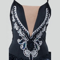 Femmes Noir Ballet Classique TUTU Costumes de danse Robe Filles Formation Tutu Jupes pour la performance
