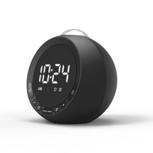 นาฬิกาฉายรูปดาวแบบชาร์จไฟได้พร้อมเสียงนอนหลับและบลูทูธจอแสดงผล LED นาฬิกาปลุกโปรเจคเตอร์สำหรับบ้าน - Product Image 4