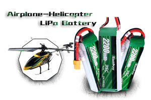 Batería RacePow 9.9V 3s 4200mAh 35C, Batería Lifepo4 de 4200mAh para Avión RC, Helicóptero, Barco RC, Dron, FPV con XT60 - Product Image 2