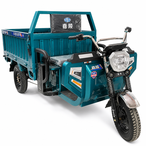 Triciclos eléctricos de <span class=keywords><strong>carga</strong></span> abiertos de alta resistencia con volquete, capacidad de <span class=keywords><strong>carga</strong></span> de 1 tonelada, 72 V, 2 kW, 1,8 m, - Product Image 1
